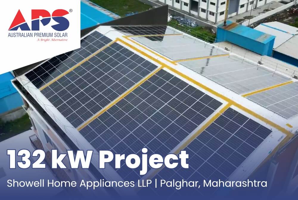 132 kWp Solar Rooftop System Installed in Palghar, Maharashtra